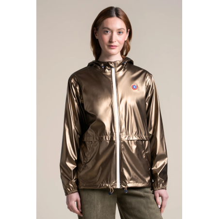 Anorak Tech imperméable gold