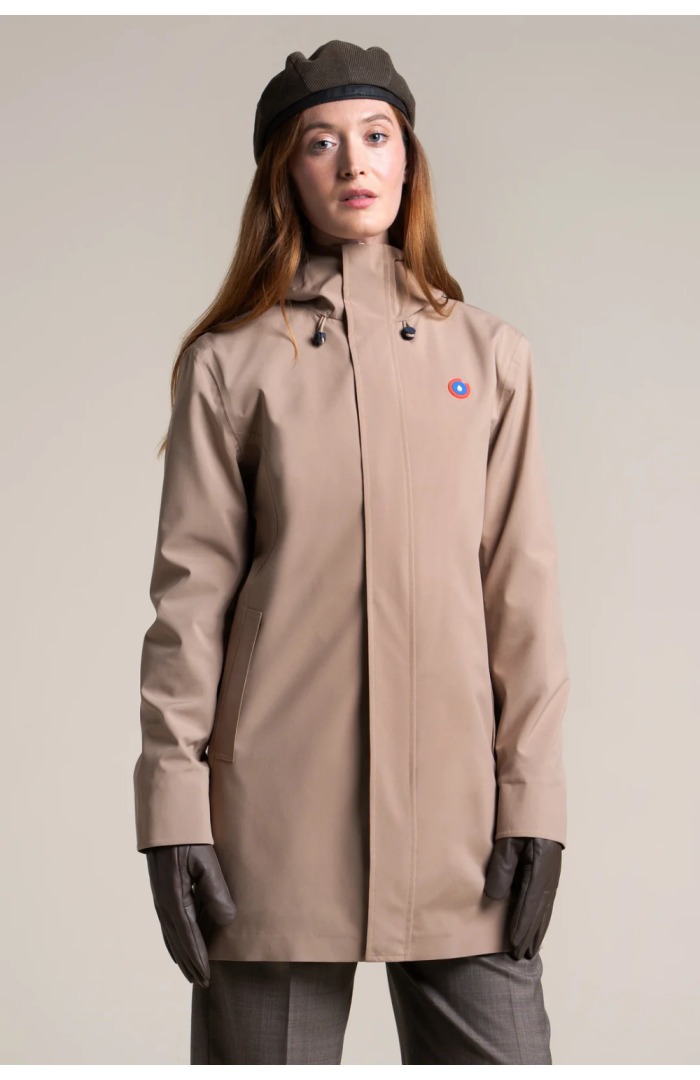 Parka Beaubourg imperméable sahara