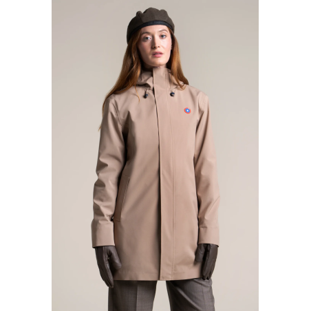 Parka Beaubourg imperméable sahara