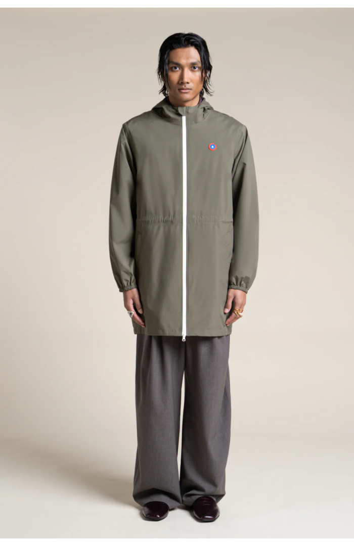 Imperméable long Amelot Classique kaki