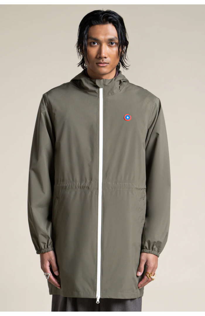Imperméable long Amelot Classique kaki