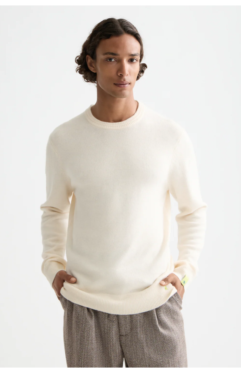 Pull regular fit crème Pull regular fit crème