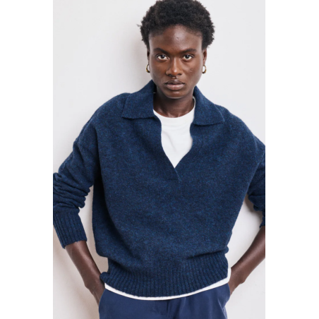 Pull Mug alpaga laine mérinos