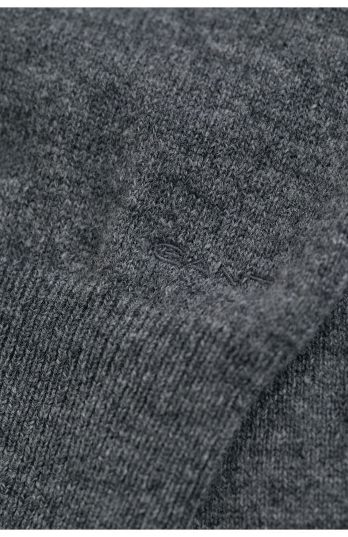 Pull laine extra-fine gris