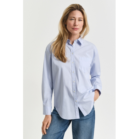 Chemise popeline décontractée