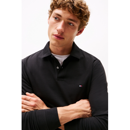Polo manches longues 1985 black