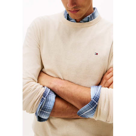 Pull Pima cachemire oatmilk