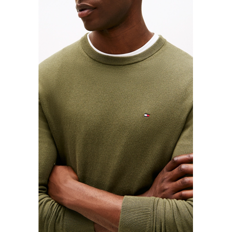 Pull Pima cachemire huntsman green