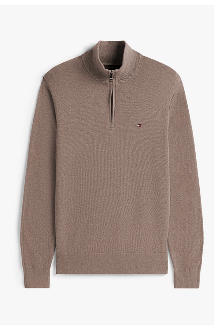 Pull Pima zip cachemire Pull Pima zip cachemire