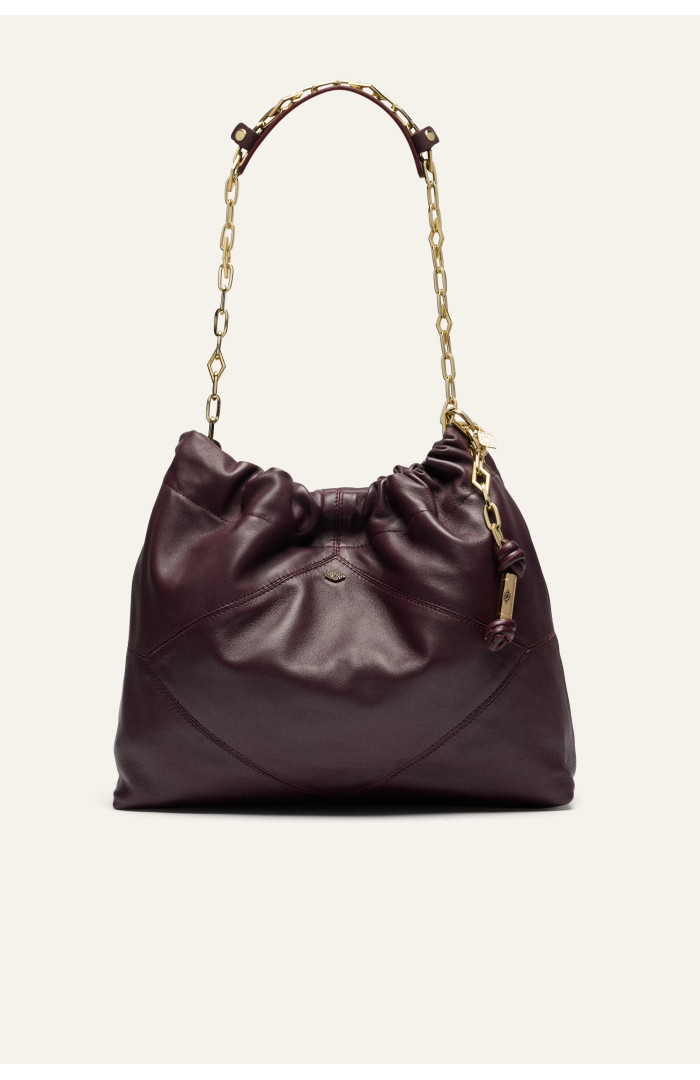 Sac JUNE grand format bordeaux