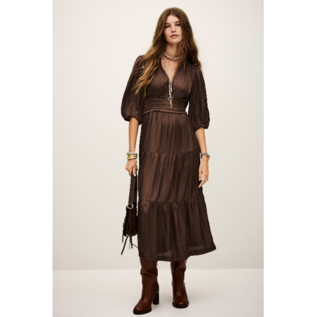 Robe CLELI marron
