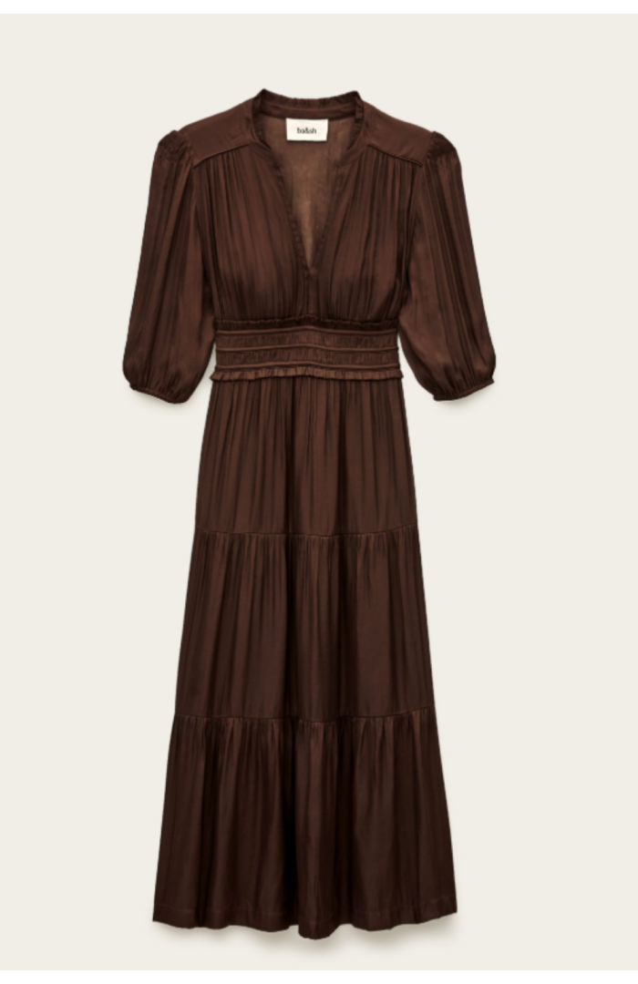 Robe CLELI marron