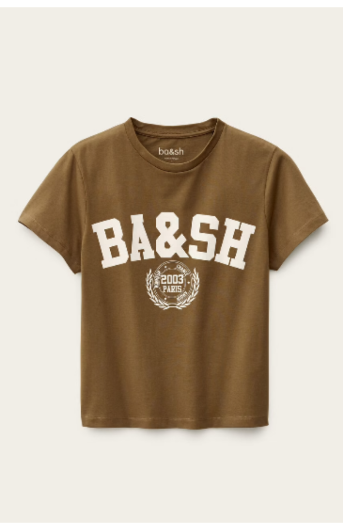 T-shirt IONI marron T-shirt IONI marron