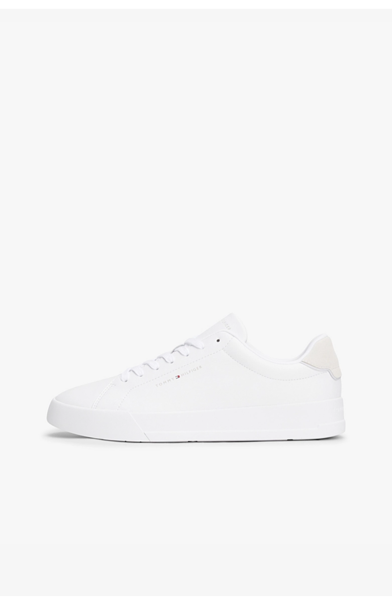 Baskets court LTH cuir blanc