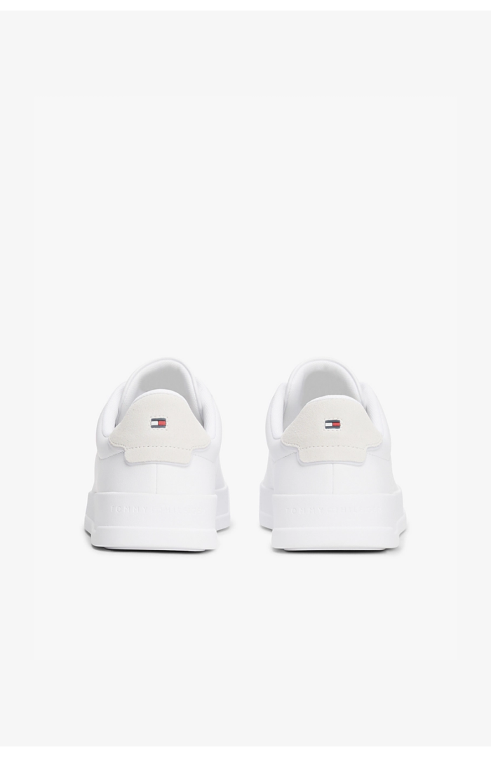 Baskets court LTH cuir blanc