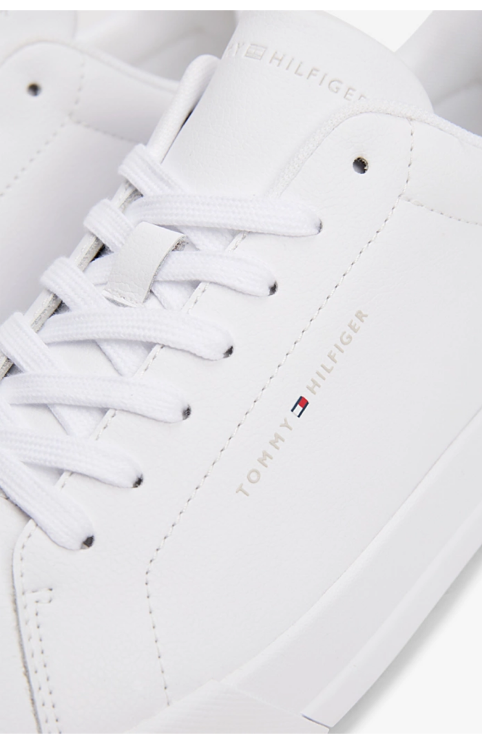 Baskets court LTH cuir blanc