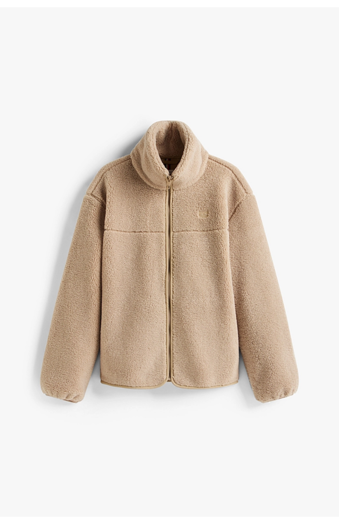 Veste Teddy regular beige
