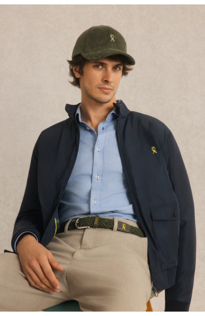 Vicomte A cap velours vert
