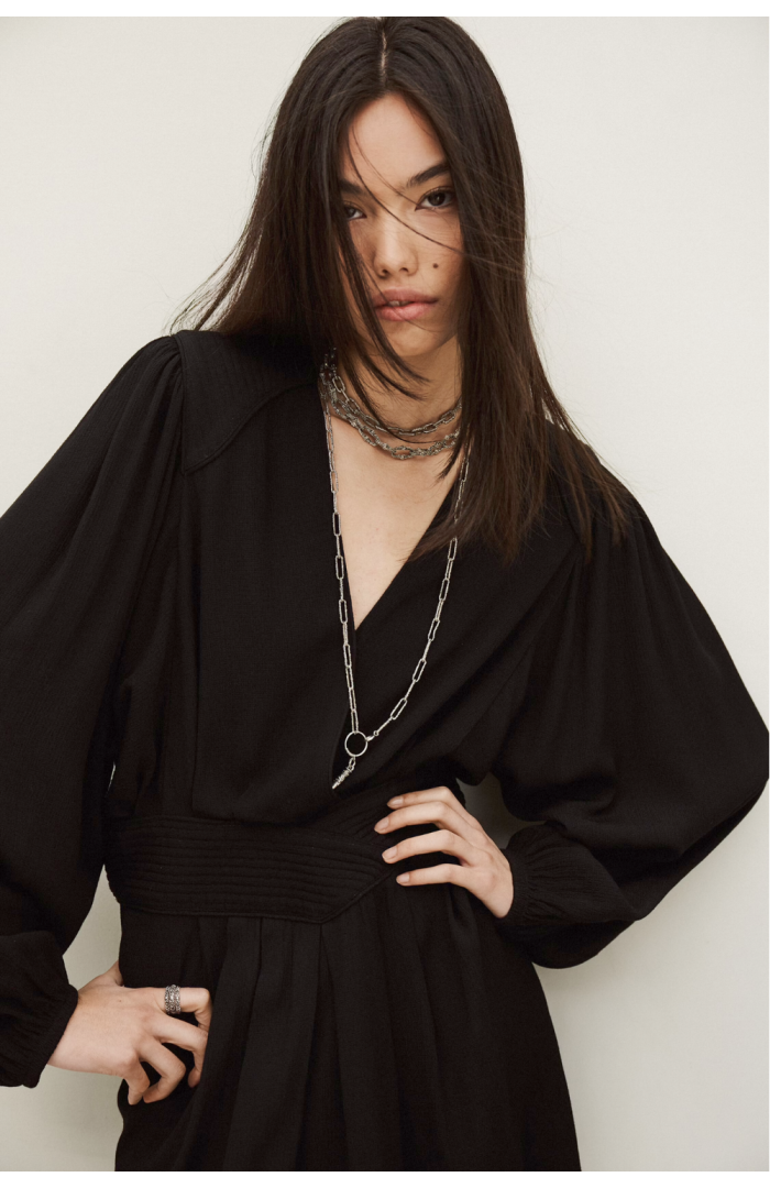 Robe Alana noir Robe Alana noir