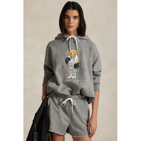 Sweat capuche bear gris