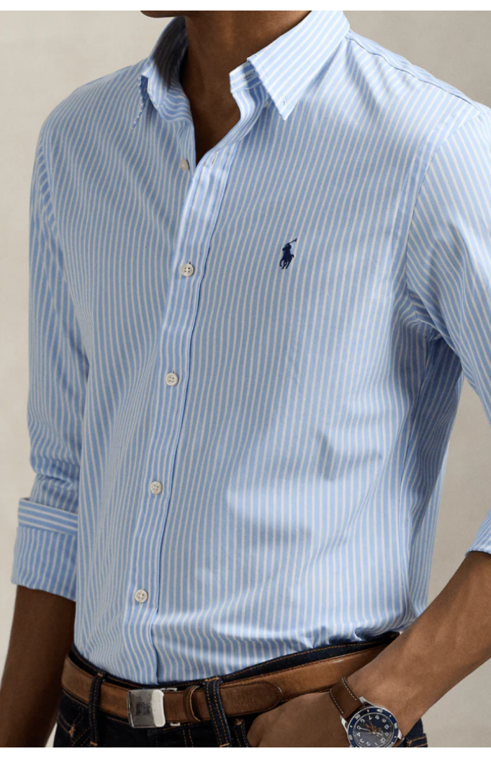 Chemise rayée popeline Chemise rayée popeline