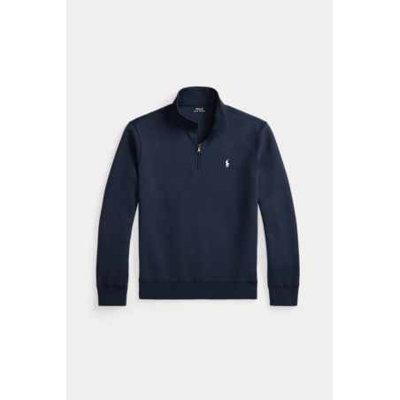 Pull demi-zip maille