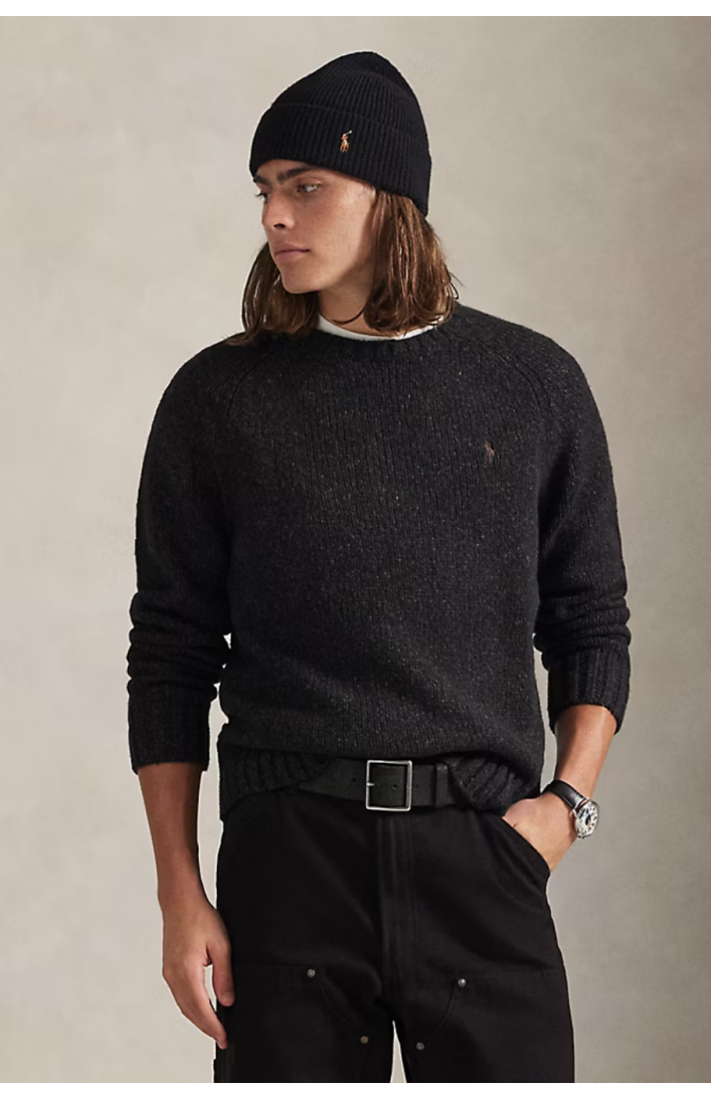 Pull jaspé laine mélangée Pull jaspé laine mélangée