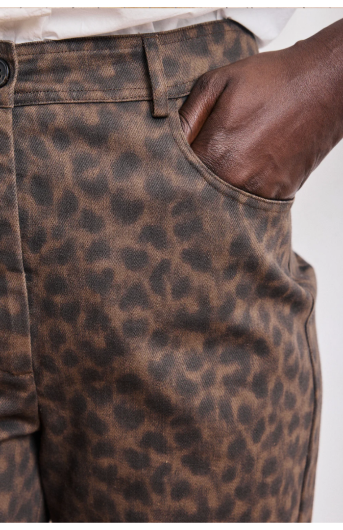 Pantalon pilote léopard Pantalon pilote léopard