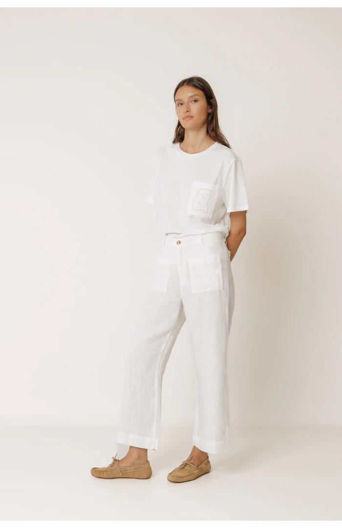 Pantalon Flowy lin