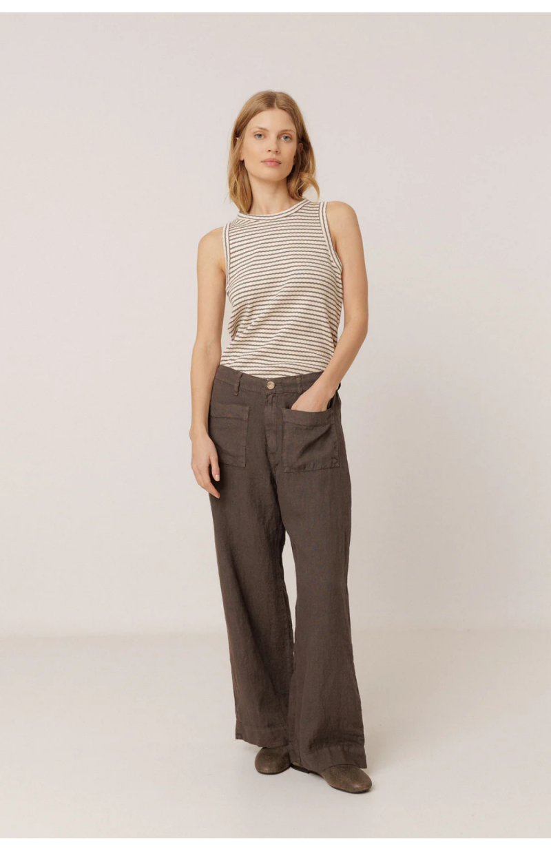 Pantalon Flowy lin Pantalon Flowy lin