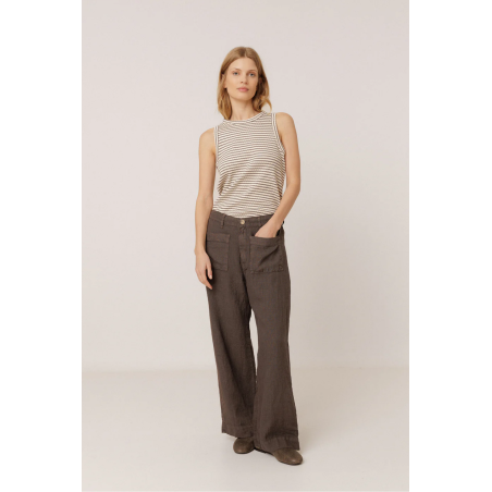 Pantalon Flowy lin