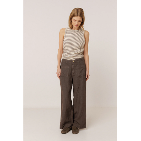 Pantalon Flowy lin