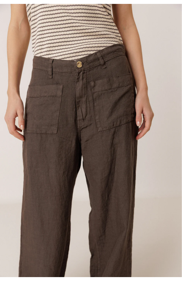 Pantalon Flowy lin Pantalon Flowy lin