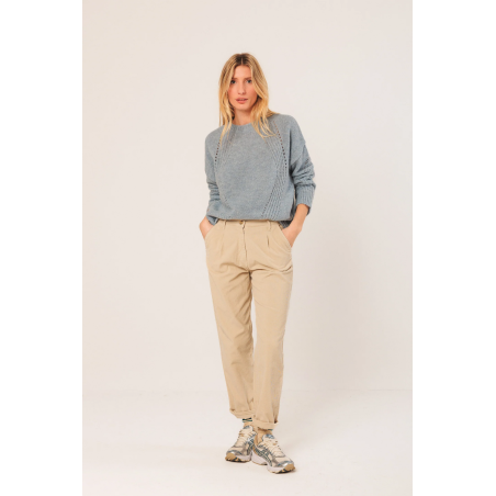 Pull en laine alpaga