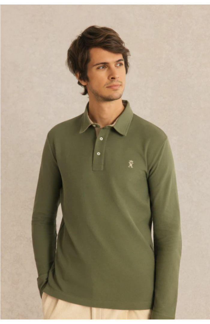 Polo Pickering vert romarin