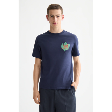 T-shirt Peacoat