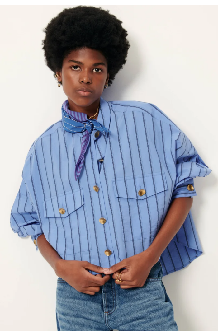 Blouse Balanca Italian Blue
