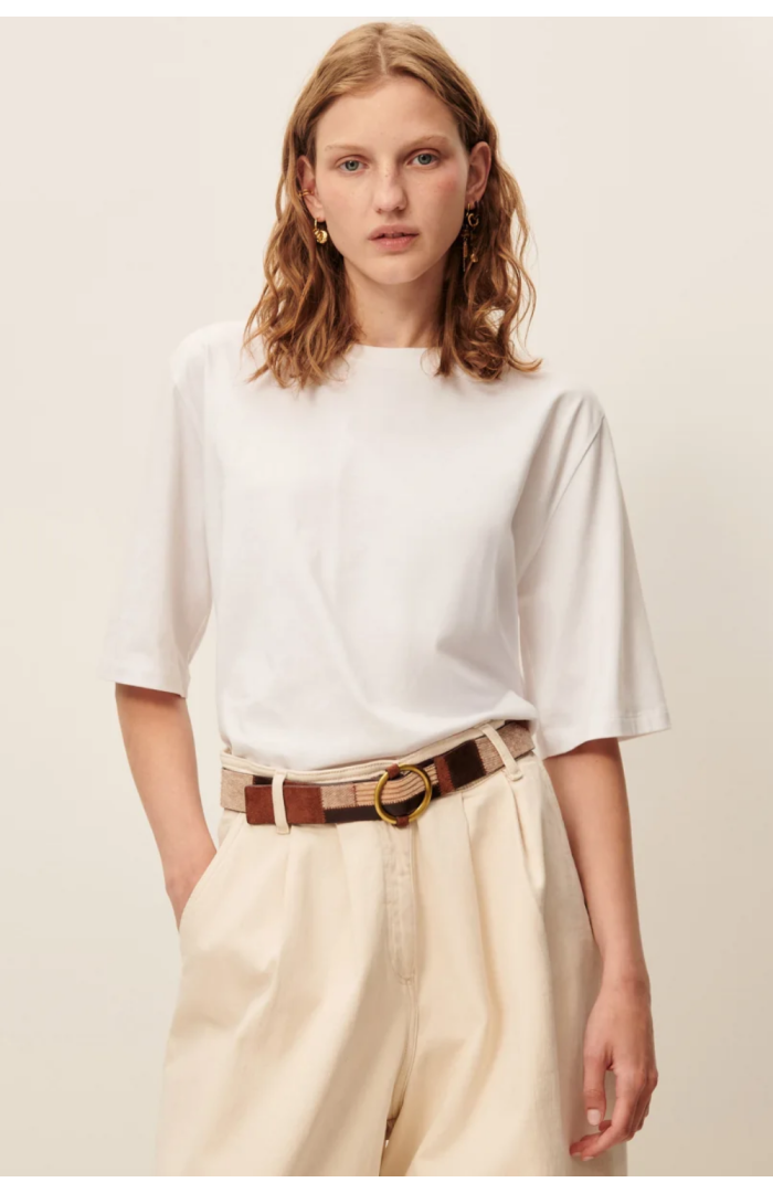 T-shirt Serge optical White