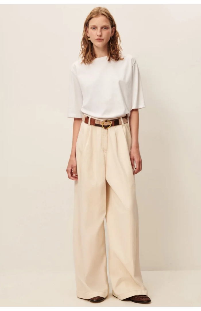 T-shirt Serge optical White