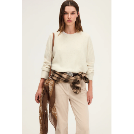 Pull ENORE Ample en Laine et Lurex