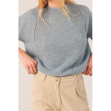 Pull en laine alpaga
