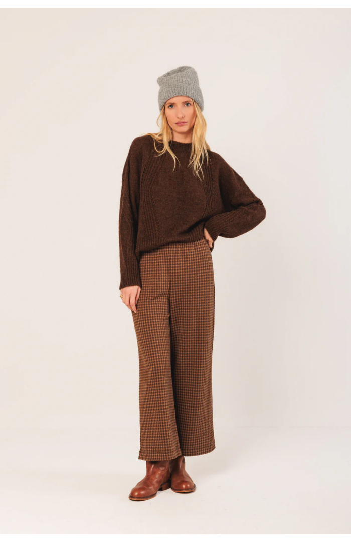Pull en laine alpaga