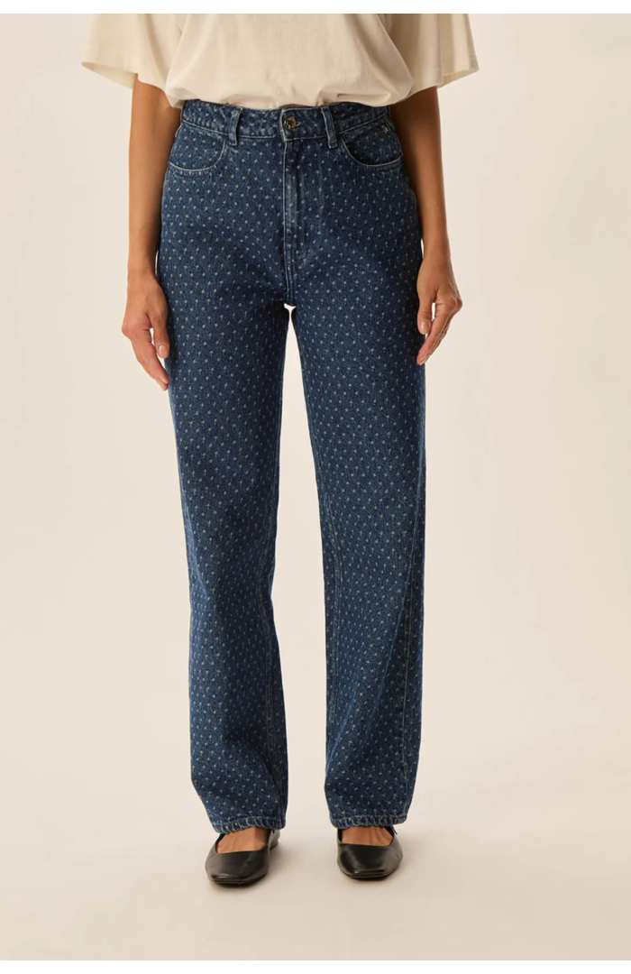 Jean LORIN taille haute Middle Blue