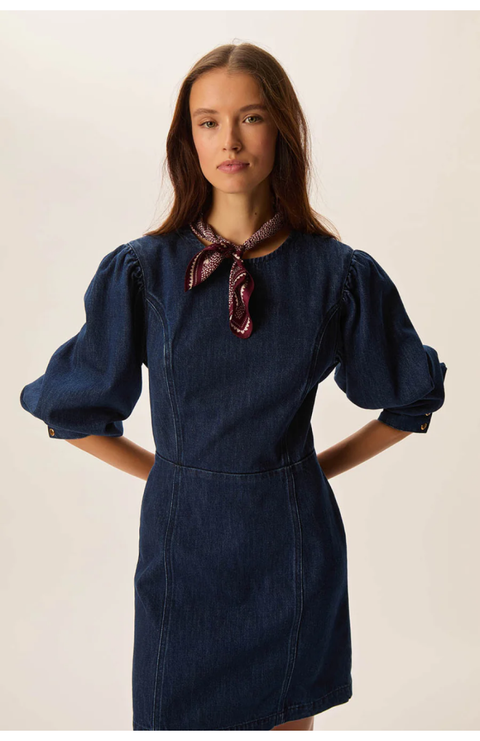 Robe LAIS denim indigo