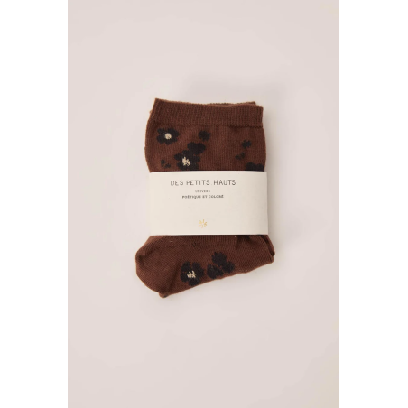 Chaussettes POLIN Doug marron