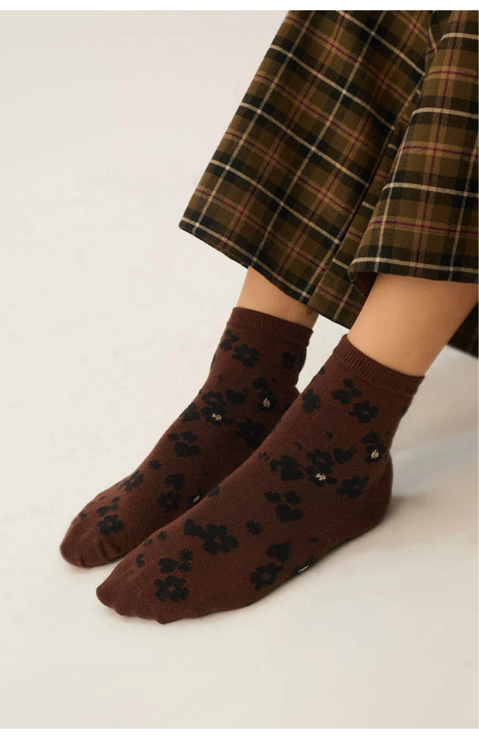 Chaussettes POLIN Doug marron